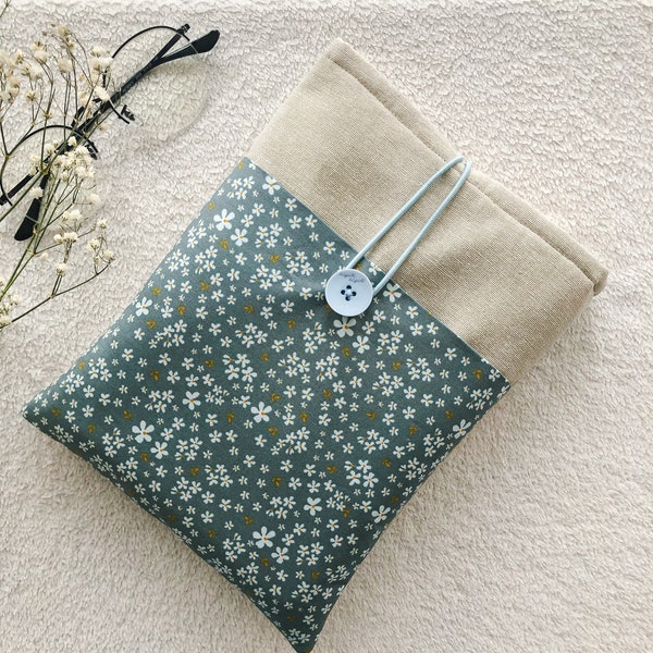 Floral Kindle Tasche, Hülle für Kindle Paperwhite 2021, Kindle Paperwhite 2021 Hülle, Tasche mit Reißverschluss, Gefütterter Buchumschlag