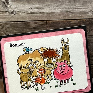 Handmade Card (French)