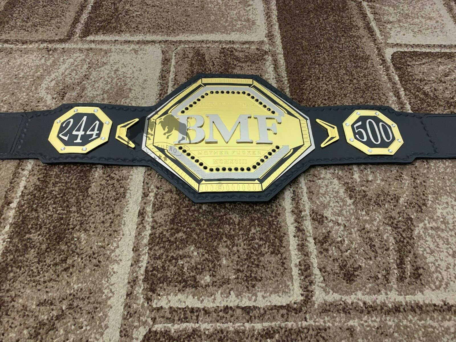 bmf-244-500-championship-replica-dual-plated-belt-adult-size-etsy