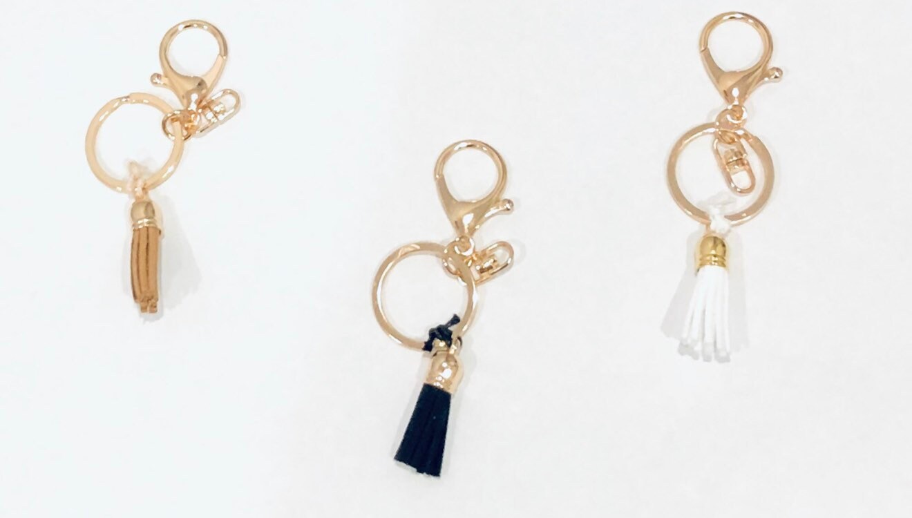 Stylish Tassel Keychain/Keyring Etsy
