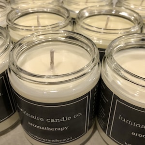 Citrus Basil Soy Candle by Luminaire Candle Co.