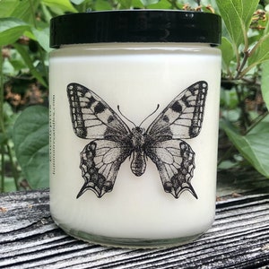 Butterfly Soy Candle by Luminaire Candle Co.