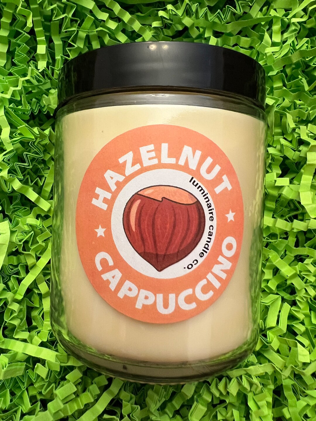 Hazelnut Cappuccino Soy Candle by Luminaire Candle Co. Etsy