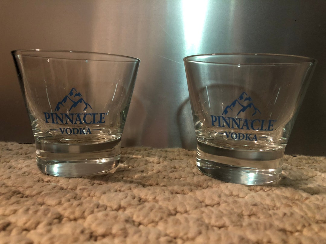 Pinnacle Vodka Martini Glasses Etsy