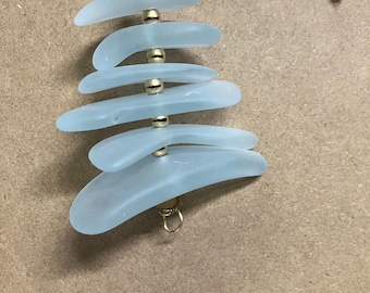 Sea Glass Christmas Tree Ornament