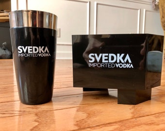 Svedka Vodka Bar Ware and Shaker Set