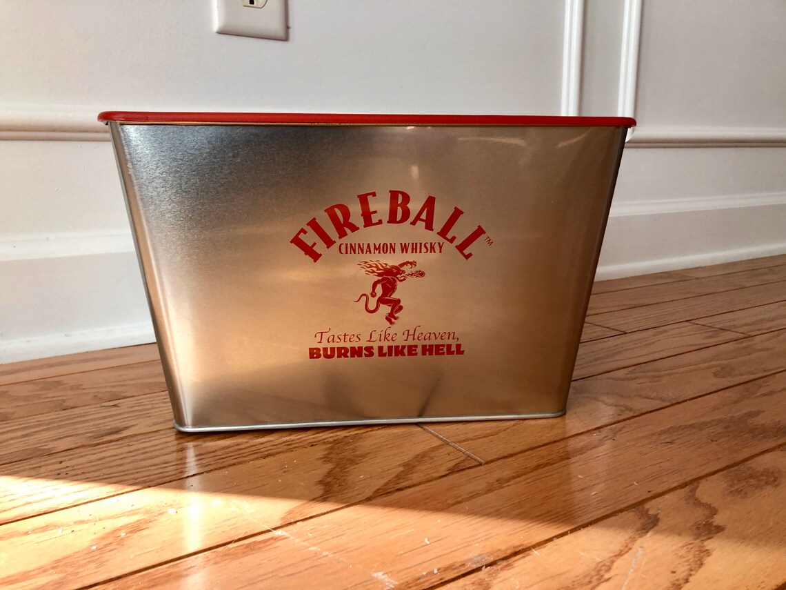Fireball Cooler bucket Etsy