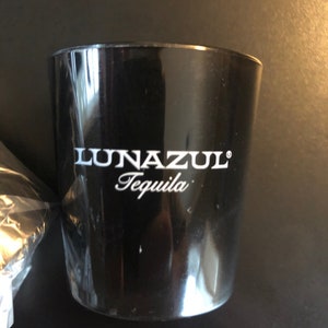 Pack of 25 new and never used 2 + ounce Lunazul Tequila shot glasses