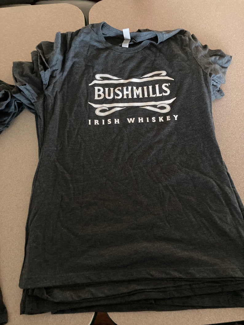 Bushmills Irish Whiskey Tshirt Etsy
