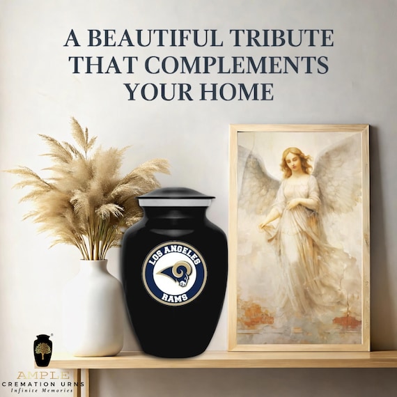 Ample Cremation Urns Aluminium Cremation Vessel with Elegant Handcrafted Design for Honoring Loved Ones’ Final Resting Place