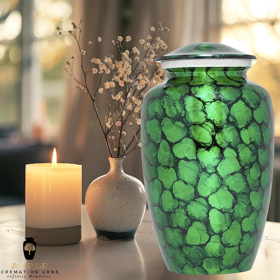 Engravable Aluminum Cremation Urn – Adult Keepsake Memorial Urns