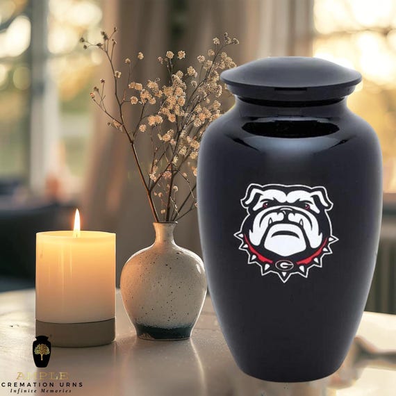 Handcrafted Aluminum Memorial Urn – Large (10.5") & Keepsake (3")