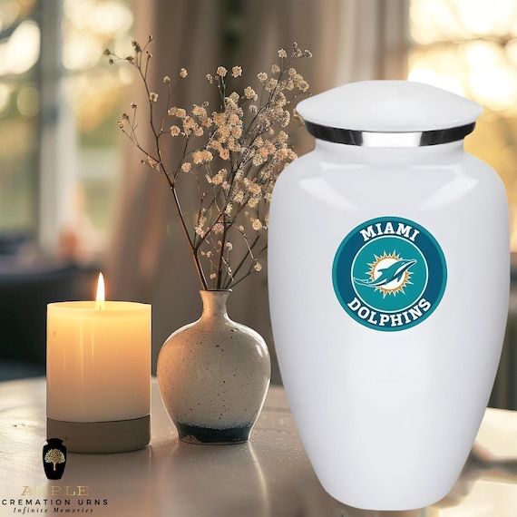 Meena Coated Cremation Urn: Handcrafted Aluminum Memorial Vessel