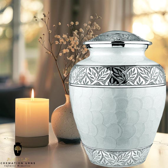 Engravable Aluminum Cremation Urn – Keepsake & Large Memorial Urns