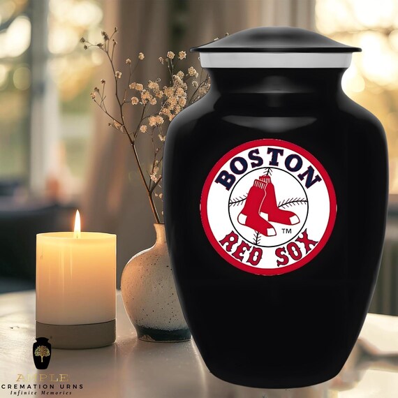 Handcrafted Meena Coated Aluminium Cremation Urn, Elegant Memorial Vessel