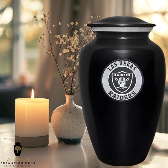 Meena Coated Aluminium Cremation Urn with Handcrafted Design