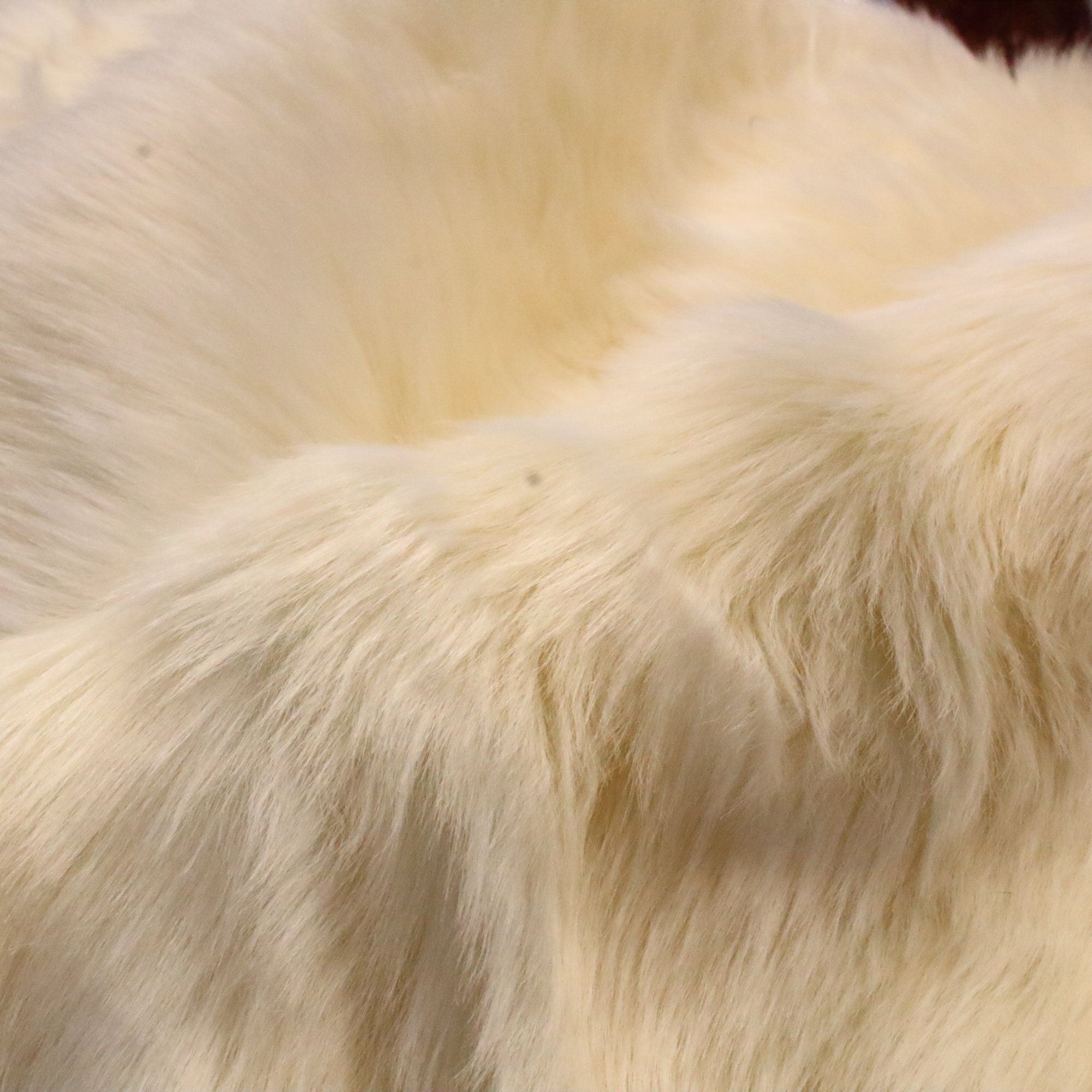 Bridal Winter White Designer Fur Fabric 54 150cm Wide Etsy