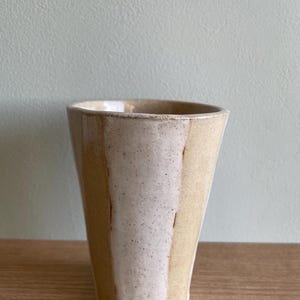 Striped Ceramic Cup