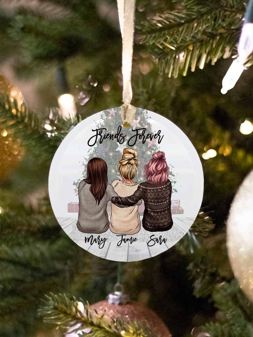 Discover Friends Christmas Ornament | Personalized Christmas Ornament