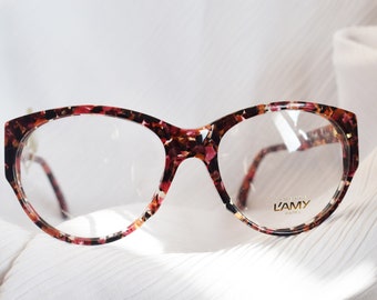 87 Antique Brown Sunglasses Eyeglass Frame NOS   #201 INDO New Power 