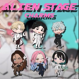 alien stage charms| luka | hyuna | ivan | till | mizi | sua