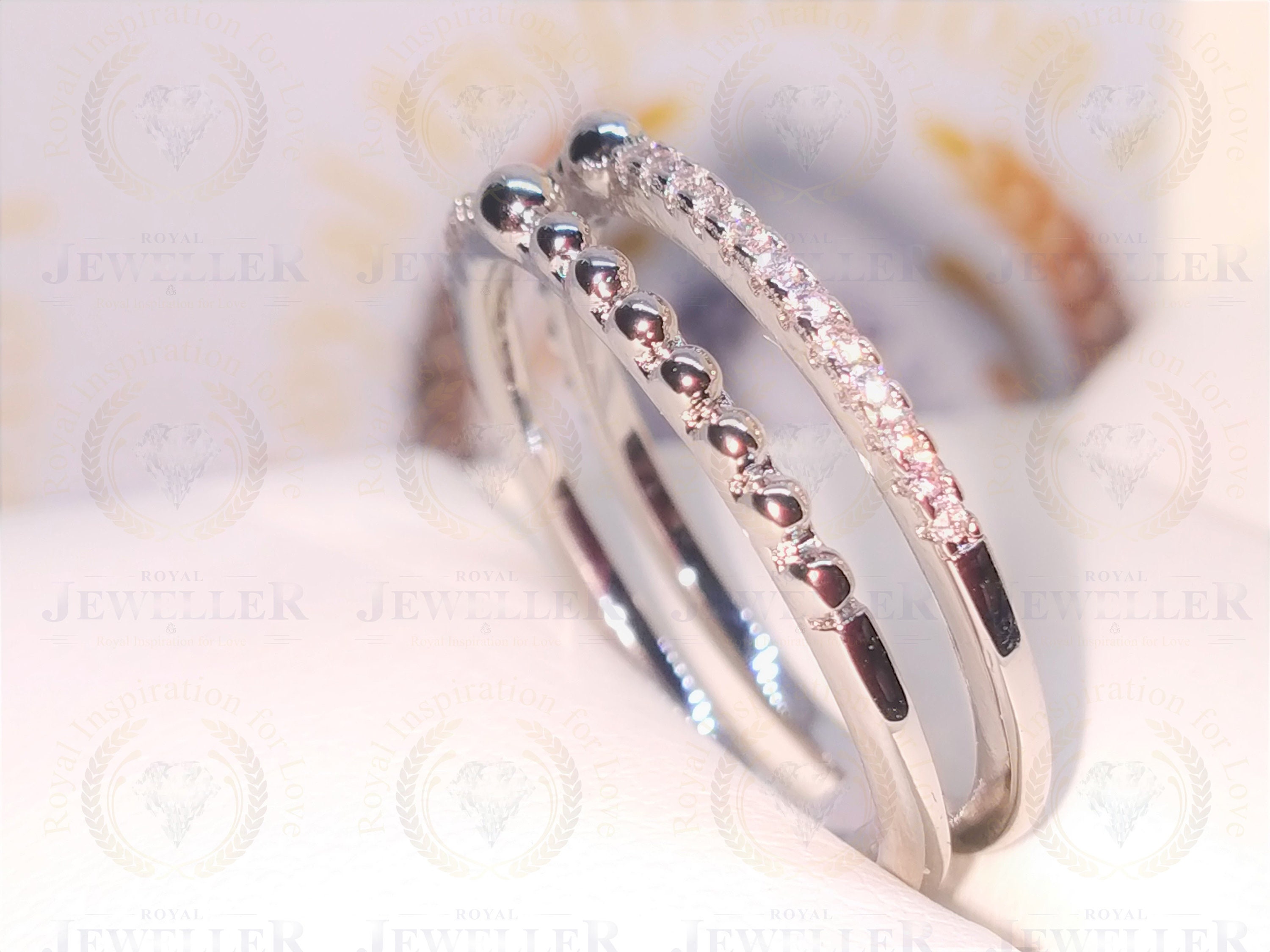 Moissanite Ring Enhancer Customizable Ring Enhancer Gold Etsy