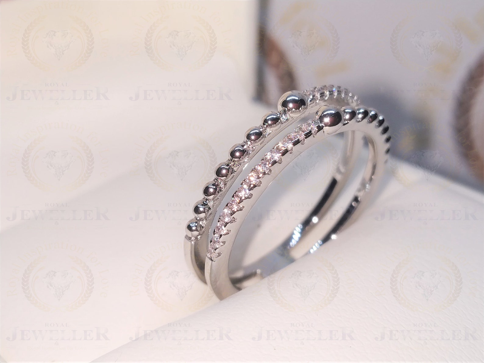 Moissanite Ring Enhancer Customizable Ring Enhancer Gold Etsy