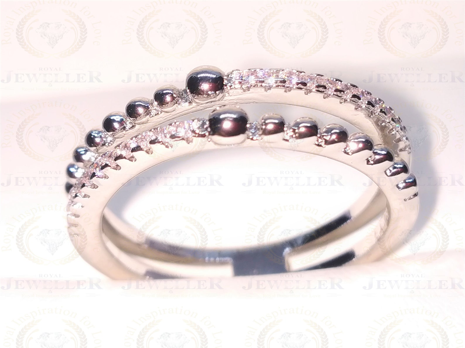 Moissanite Ring Enhancer Customizable Ring Enhancer Gold Etsy