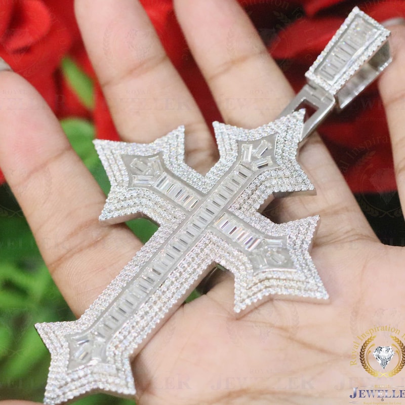 Hip Hop Cross Pendant - Etsy