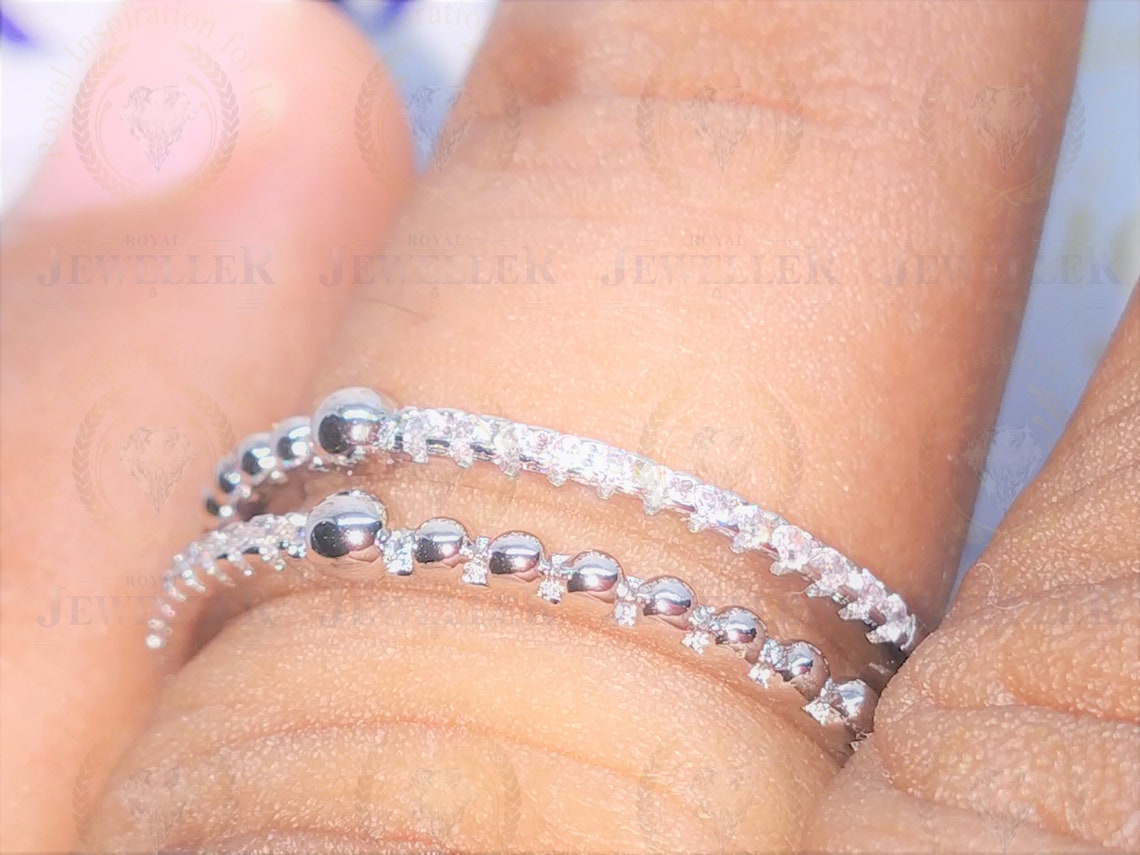 Moissanite Ring Enhancer Customizable Ring Enhancer Gold Etsy