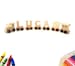 Wooden Train Letters Set For Personalized Christening Birthday Gifts