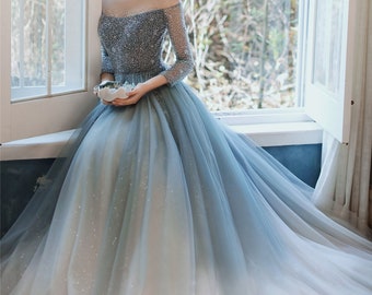 baby blue dress for wedding