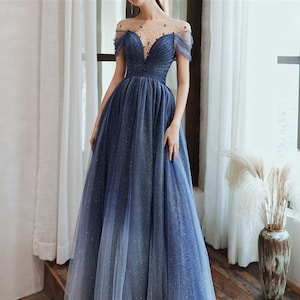 Navy blue and grey dress clearance