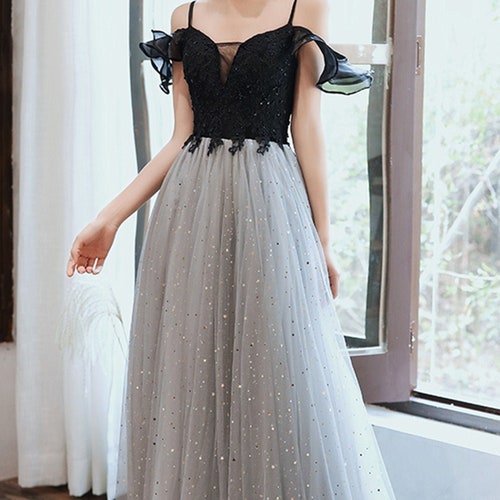 Star Girl Prom Dress Long Evening Dress 