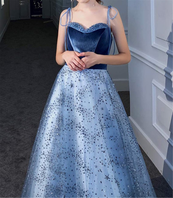 Annie formal best sale knot satin dress