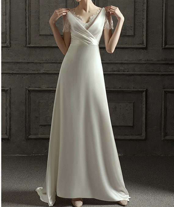 Simple Elegant Vintage Wedding Dresses