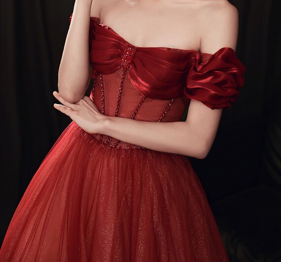 Vestidos para graduacion rojos sale