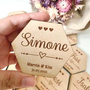 Tarjetas de lugar de boda Corte láser personalizado, Configuración de nombre de lugar, Nombres de invitados, Decoración de madera de boda, Letreros de madera cortados con láser, nombre de boda