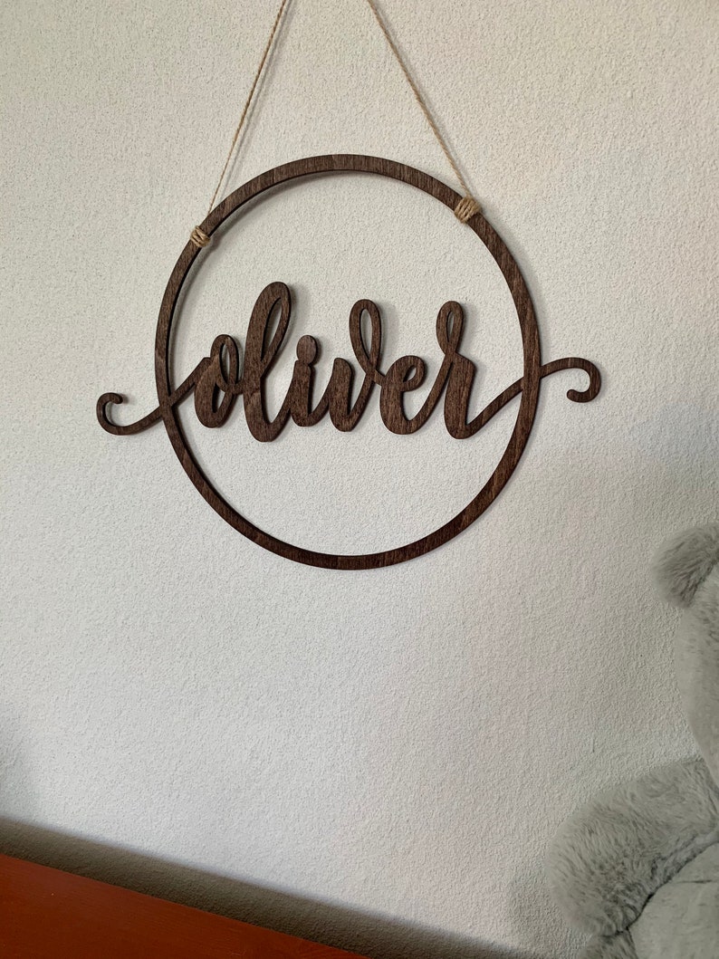 Wall Decor Door Sign Home Decoration With Name Custom Name Etsy