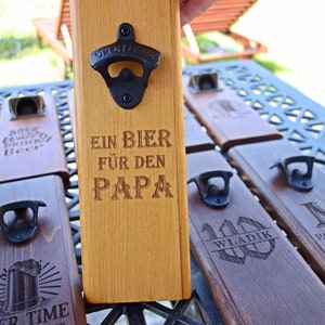 Wall Beer Opener, Wall Bottle Opener, Gift For Man, Fathers Day, Groomsman Gift, Wedding Gift, Anniversary Gifts For Men, Gifts for Him image 4