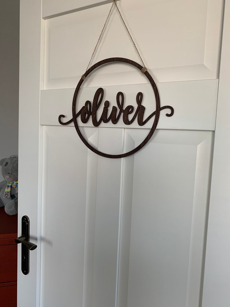 Wall Decor Door Sign Home Decoration With Name Custom Name Etsy