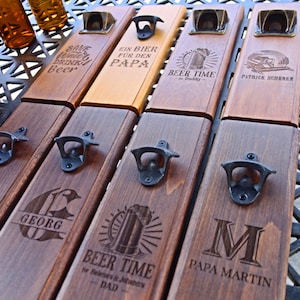 Wall Beer Opener, Wall Bottle Opener, Gift For Man, Father’s Day, Groomsman Gift, Wedding Gift, Anniversary Gifts For Men, Gifts for Him