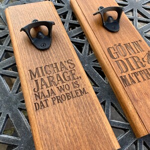 Wall Beer Opener, Wall Bottle Opener, Gift for man, Father’s Day, Groomsman Gift, Man Cave, Wedding Gift, Anniversary Gifts For Men