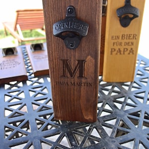 Wall Beer Opener, Wall Bottle Opener, Gift For Man, Father’s Day, Groomsman Gift, Wedding Gift, Anniversary Gifts For Men, Gifts for Him