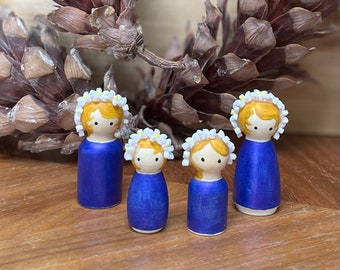 Daisy Peg Doll Family