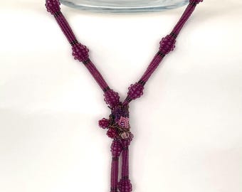 Bramble pärlhalsband med lariat