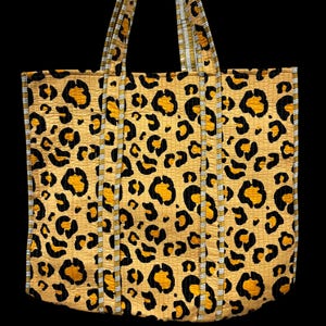 Indian Tote Bags Quilted Handmade Cotton Block Printed Large Shoulder Shopping Bag Women, Floral Cotton Ethnic Handmade Tote Bags.