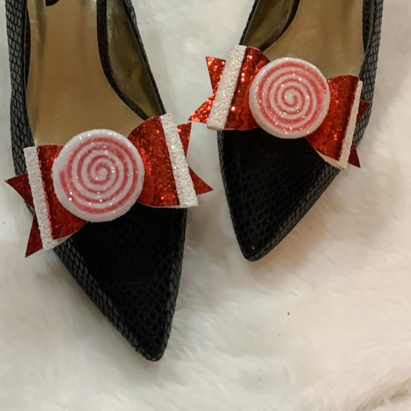 Christmas Shoe Clips Etsy