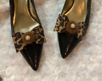 designer leopard print shoes