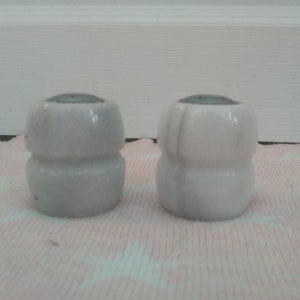 Marble salt and pepper shakers, Salt & Pepper Shakers, Salt and Pepper